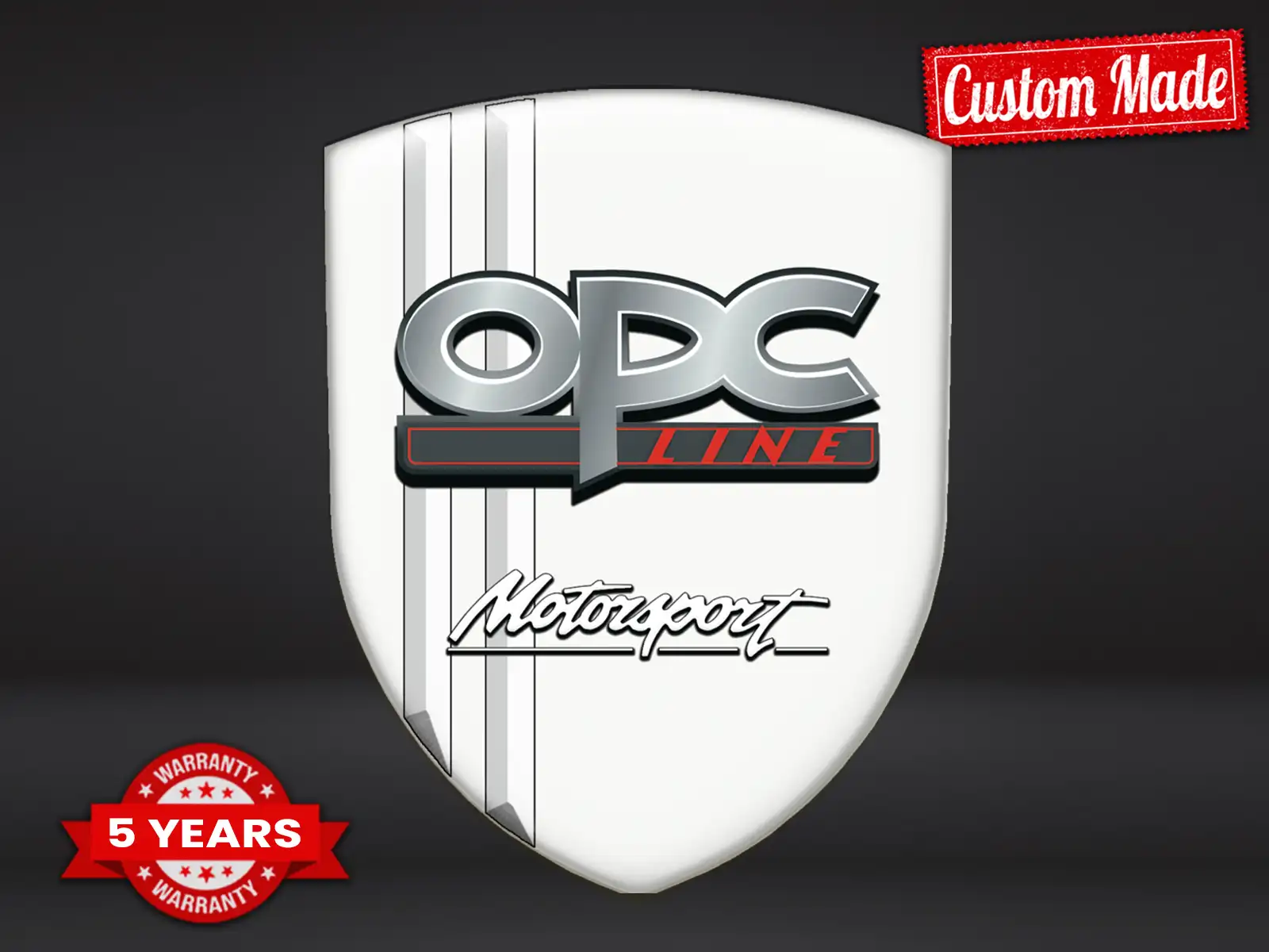 OPC Personalized Car Emblems Durable Limited Universal